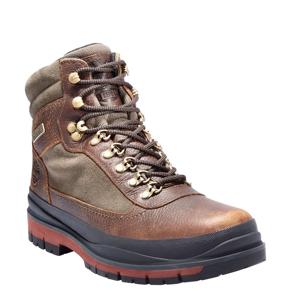 Bocanci De Zapada Timberland Barbati Maro - Field Trekker Waterproof - Romania - HRTOZX158